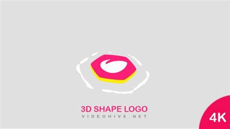 3d Shape Logo Video Templates Envato Elements