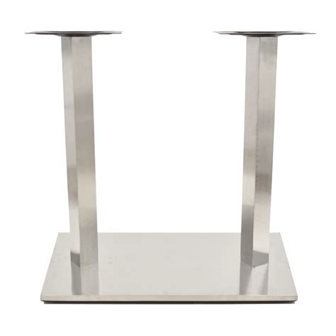 Base De Mesa Ipanema Acero Inoxidable Base De X Cms Altura Cms