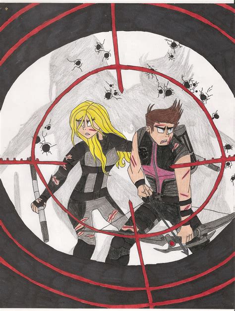 Hawkeye and Mockingbird by bdehkte on DeviantArt