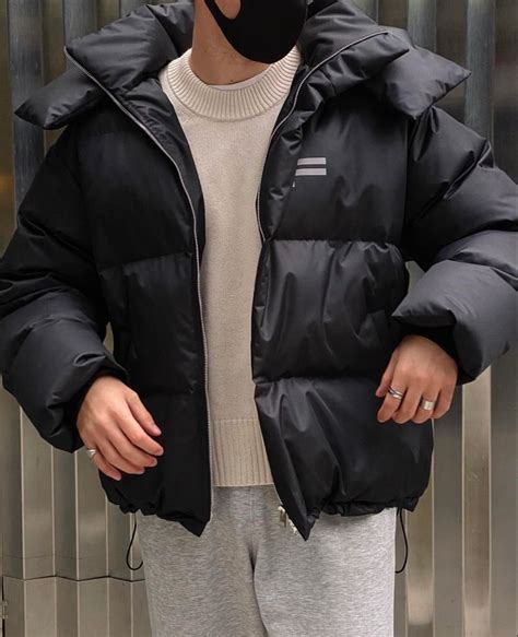 мужской look | Мужские зимние куртки, Мужские повседневные наряды ...