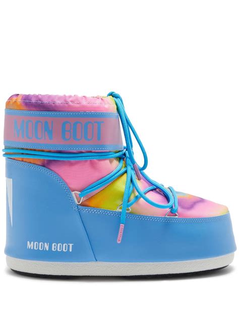 Moon Boot Icon Low Tie Dye Boots Farfetch