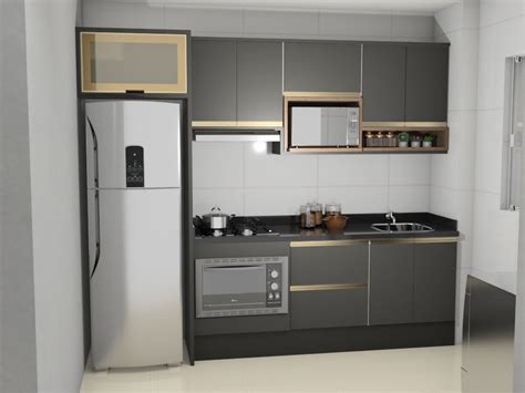 Cozinha Modulada Planta Mrv R R M Veis E Ambientes Cozinhas