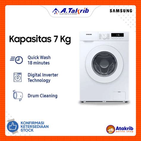 SAMSUNG FRONT LOADING WW70T3020WW/SE - Atakrib Toko Elektronik