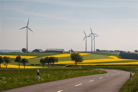 Rural Landscape in the Centre of Luxembourg Stock Image - Image of ...