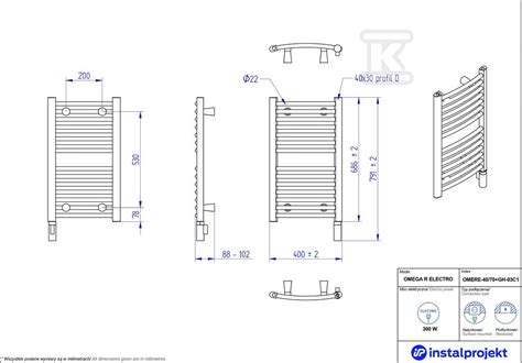 Grzejnik Elektryczny Instal Projekt Omer Electro Bia Y Po Ysk White
