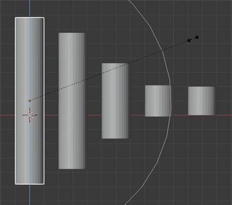 Edición Proporcional Blender Manual