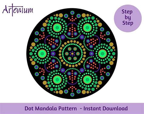 Dot Painting Mandala Kit 10 herramientas de pintura Etsy México