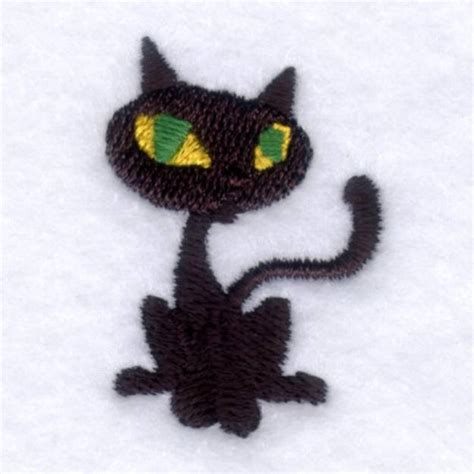 Mini Black Cat Machine Embroidery Design Embroidery Library At