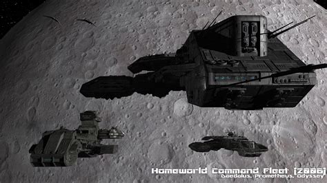 Homeworld Command Fleet (2006) - Daedalus, Prometheus, Odyssey : r/Stargate