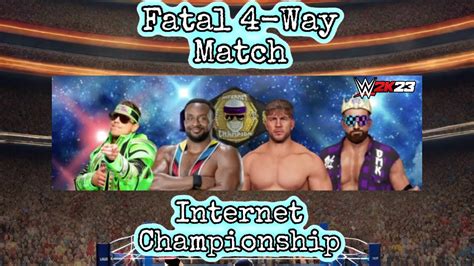 Fatal 4 Way Extreme Rules Match For The Internet Championship Miz Big