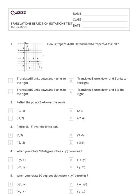 Translations Worksheets For Th Class On Quizizz Free Printable