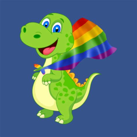 Vintage Gay Pride Flag Dinosaurs T Shirt LGBT Pride Gifts Vintage Gay