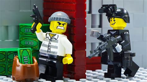Идеальное ограбление Банка! Лего Ограбление Банка | Lego City Bank ...
