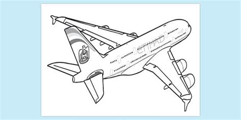 FREE! - Aeroplane Colouring Page | Fun Colouring Sheets