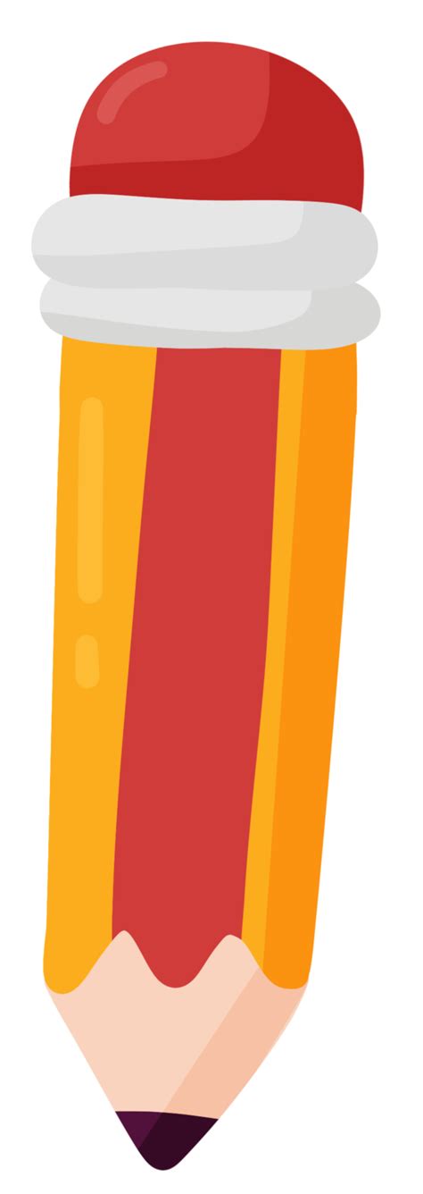 Wooden Pencil Cartoon Icon 18803740 Png