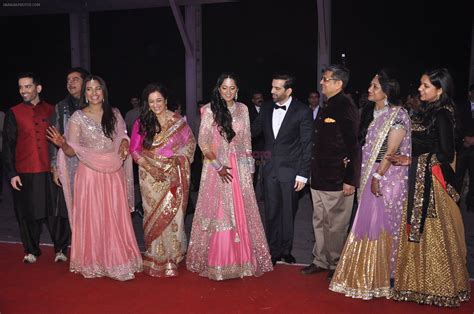 Shatrughan Sinha Poonam Sinha Sonakshi Sinha Luv Sinha Kush Sinha At Kush Wedding Reception