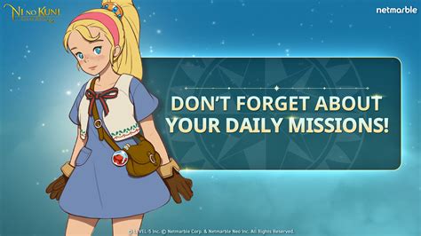 Ninokuni On Twitter Greetings Soul Divers Be Sure To Complete Daily