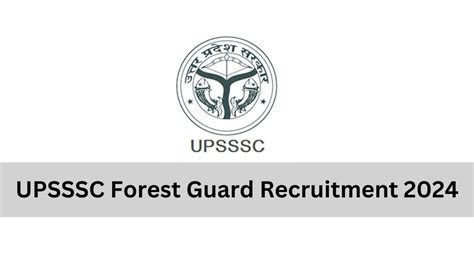 Upsssc Forest Guard Exam Date 2024 Latest Syllabus Admit Card