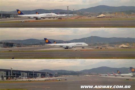 A um mês da inauguração Guarulhos abre novo pátio para aeronaves Airway