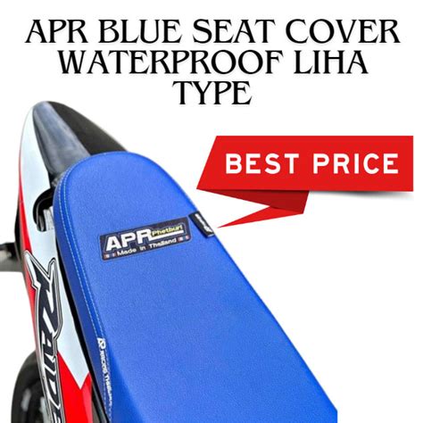 HONDA PCX 160 MOTORCYCLE SEAT COVER JRP BLUE LIHA TYPE HIGH QUALITY