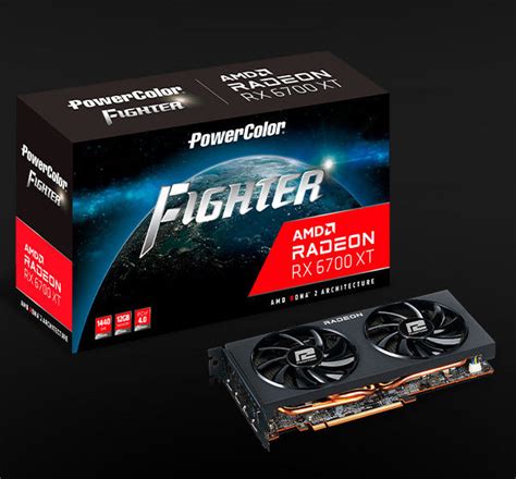 POWERCOLOR FIGHTER AMD RADEON RX 6700 XT 12GB GDDR6 - TRAY - | Lazada ...