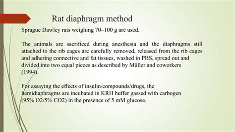 Bioassy Of Insulin According To Indian Pharmacopoeia Ppt