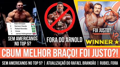 Brand O Gigante Rubiel Fora Do Arnold Top Sem Americanos Cbum