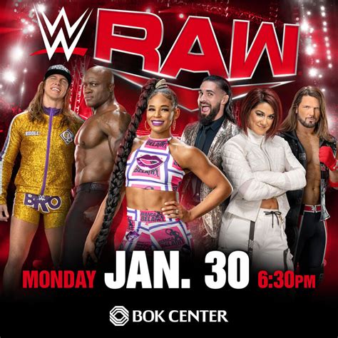 Wwe Monday Night Raw Coming To Bok Center In Tulsa