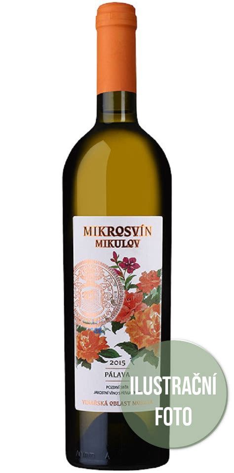 Muškát Moravský Flower line 2017 pozdní sběr Vinařství Mikrosvín