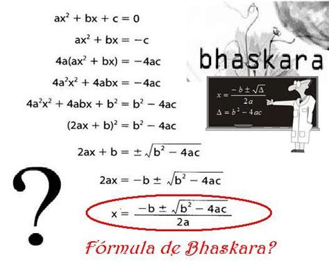 MatheusMáthica: A Fórmula de Bhaskara?