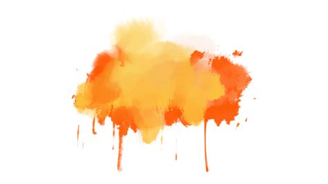 Splash Orange Color PNG, Vector, PSD, and Clipart With Transparent ...