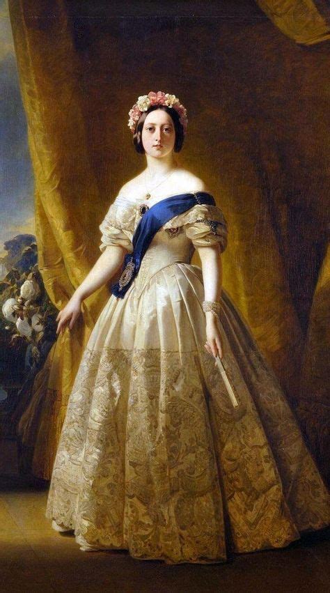 Portrait of Queen Victoria, 1845 by Franz Xaver Winterhalter | Victoria ...