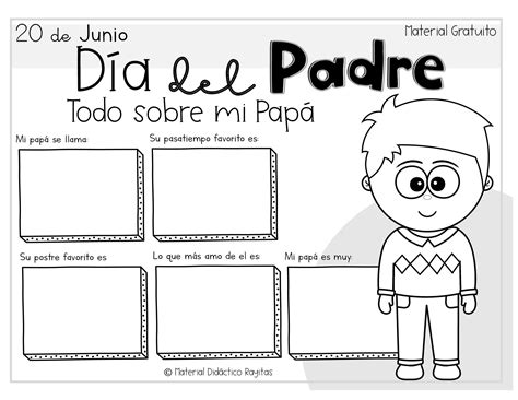 Actividades Dia Del Padre Imagenes Educativas