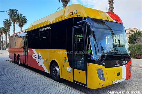 Camiones y Autobuses en Baleares Nº3151 Castrosua Magnus E Scania