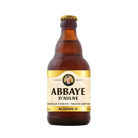 Bia Abbaye dAulne Blonde 6 Bỉ chai 330ml Mega Dunk