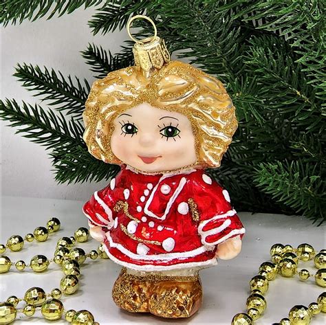 Купить стеклянная елочная игрушка домовенок кузя красный 1-1073 в ...