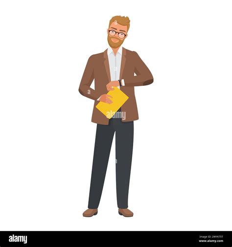 Man looking at wristwatch to check time, teacher or businessman holding