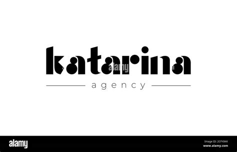 diseño del logo de la agencia de diseño katarina Diseño del logotipo