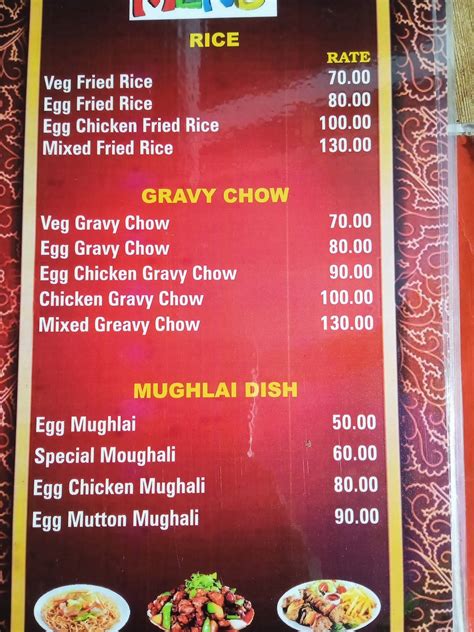 Menu At Arohi Food Corner Kolkata Pf6vm45