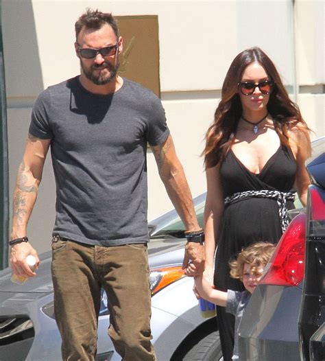 Photo Megan Fox Enceinte Se Prom Ne Avec Son Ex Mari Brian Austin