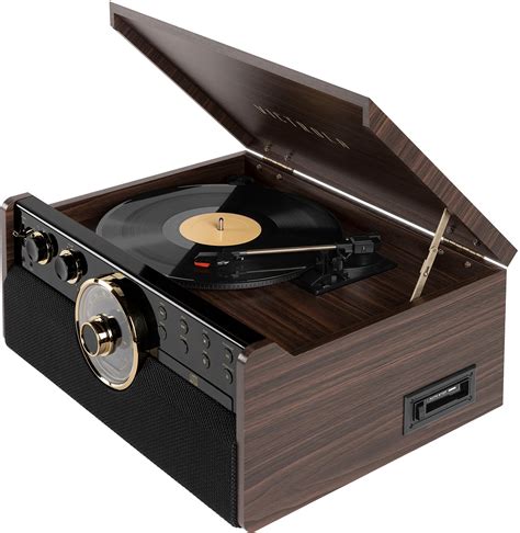 Victrola Empire Bluetooth 6 In 1 Record Player Goldbrownblack Vta