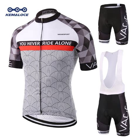 Kemaloce Men Breathable Cycling Jersey Summer Team Short Sleeves