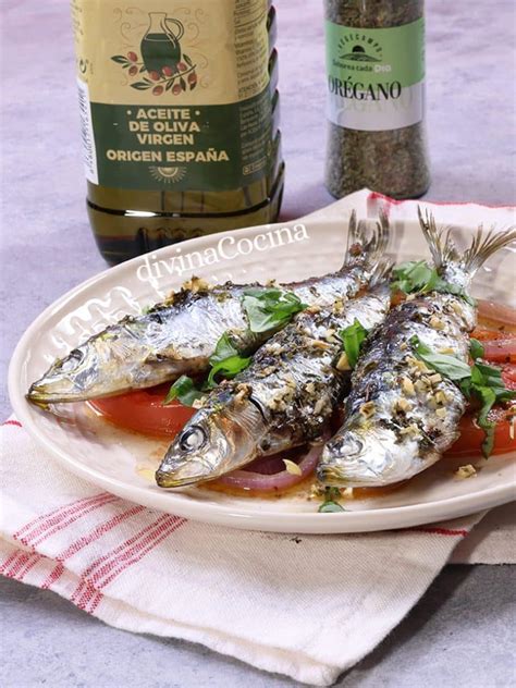 Sardinas Al Horno Con Tomate Y Cebolla Divina Cocina