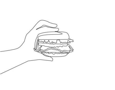 Hand Holding Burger Vector Art, Icons, and Graphics for Free Download