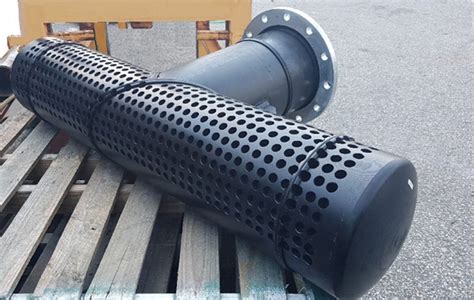 Hdpe Poly Filter Strainer Fabricated Pipe And Pipe Fittings Acu Tech