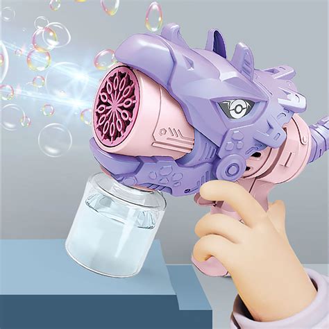 SKYESHEALLY Utomatic Dinosaur Bubble Machine Kids 12 Hole Bubble Blower ...