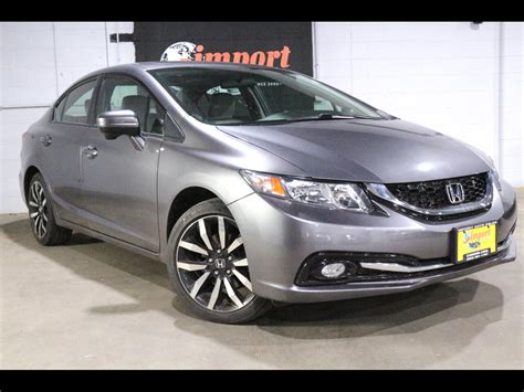 Used 2014 Honda Civic Sedan 4dr CVT EX-L for Sale in Minneapolis MN 55416 Import Auto Sales