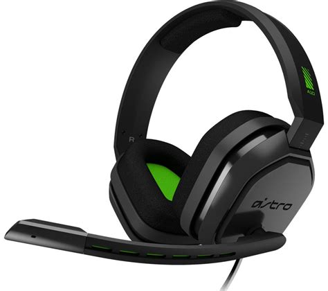 ASTRO A10 Gaming Headset - Grey & Green Fast Delivery | Currysie