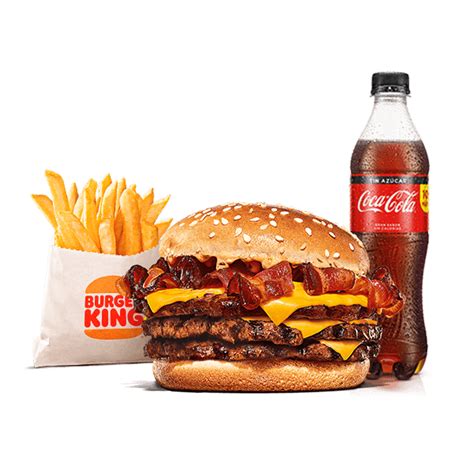 BK STACKER Triple Junior BURGER KING