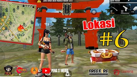 LOKASI PETA HARTA KARUN Ke 6 06 06 2020 GARENA FREEFIRE INDONESIA